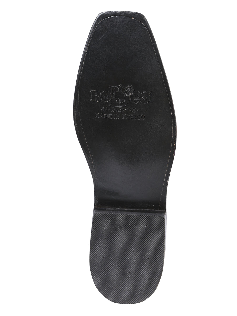 The General Biker Boot - Waxy Black 134