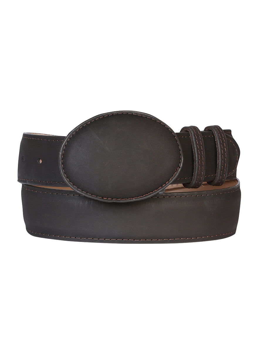 Women's Denim Belt - El General - Crazy Choco 43215