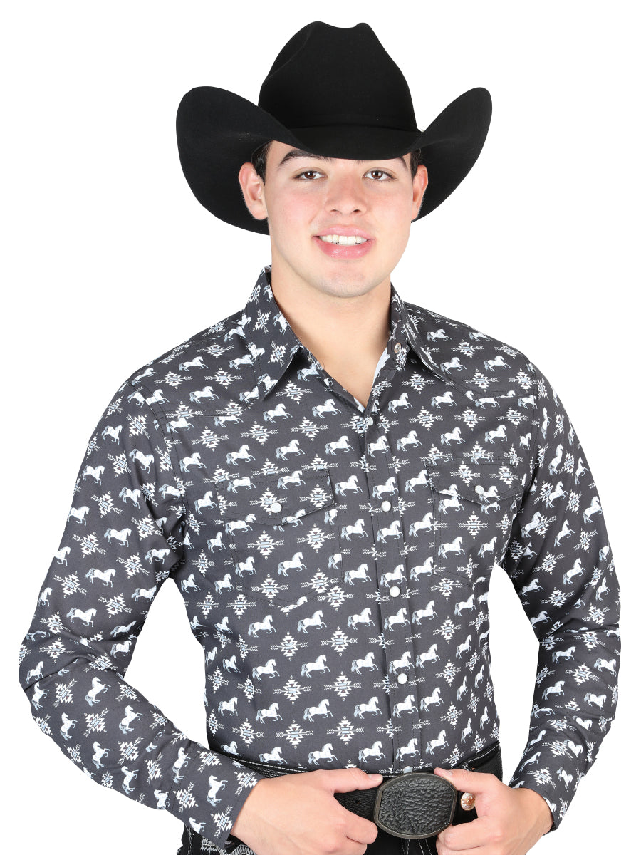 The General Western Shirt - Black 44320