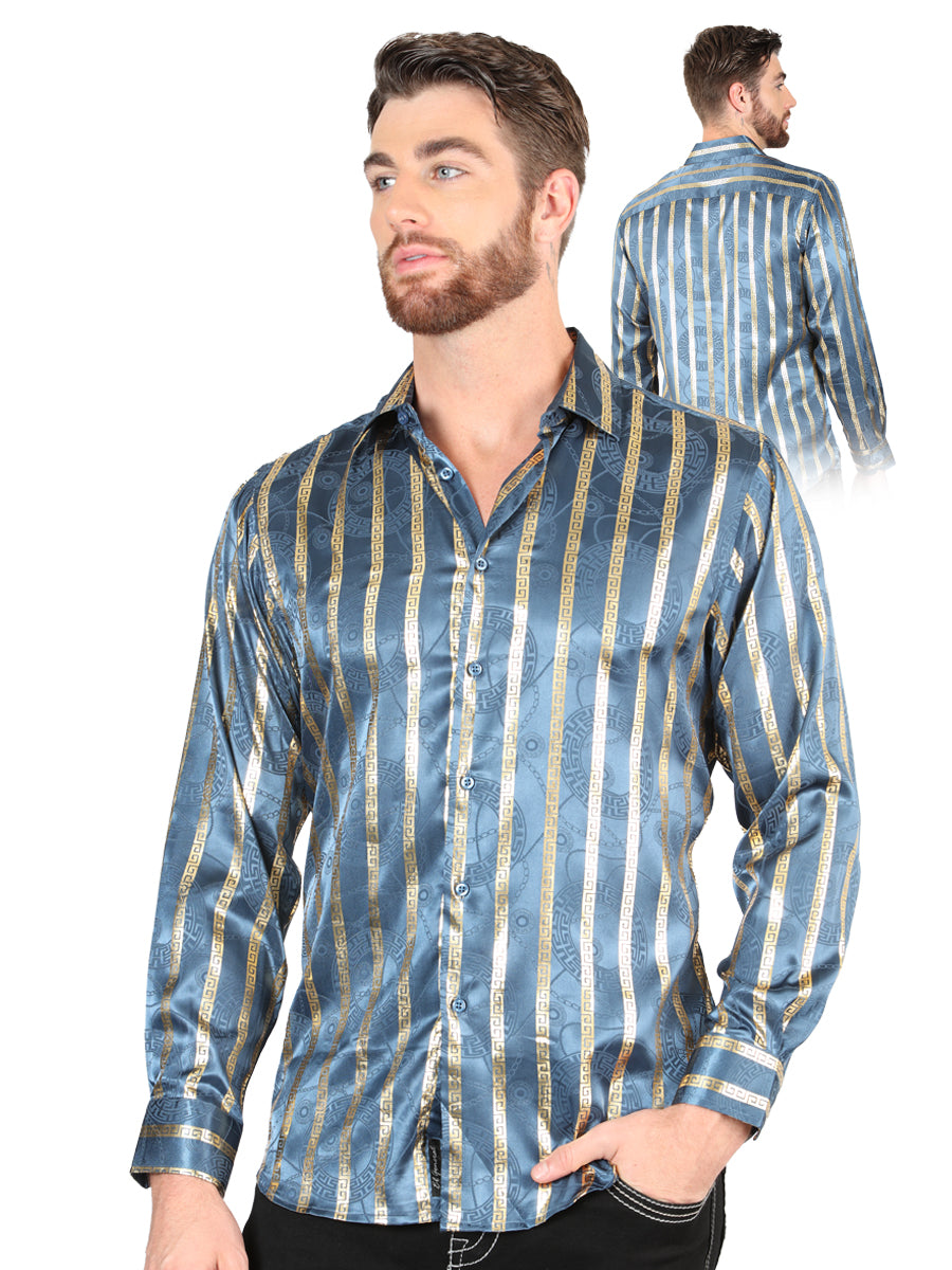 The General Teal Casual Long-Sleeve Shirt 44580