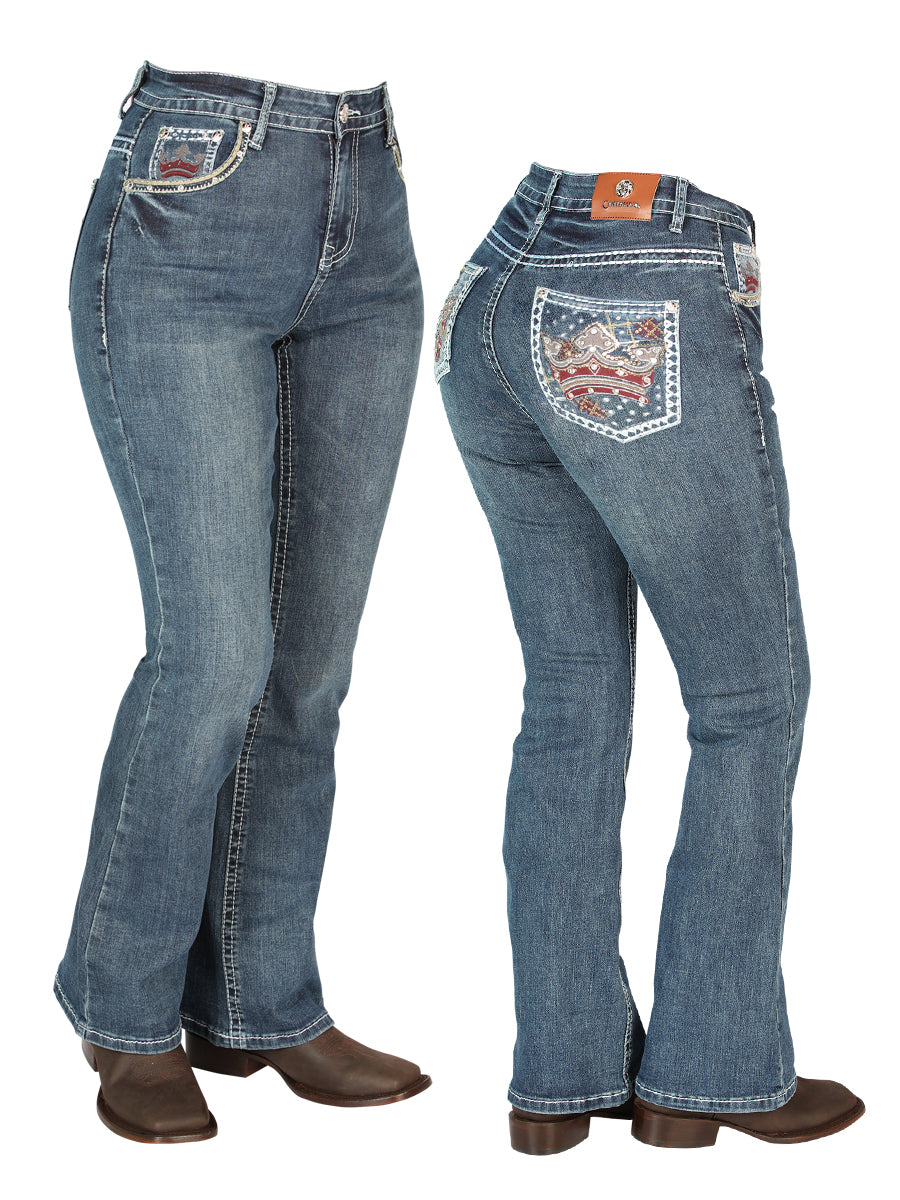 Women's Dark Blue Centenario Jeans 44962