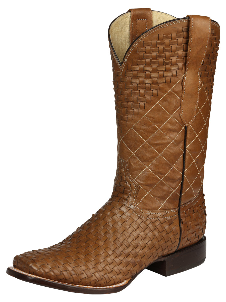 El General Men's Rodeo Boots, Petatillo Leather - Orix 45439