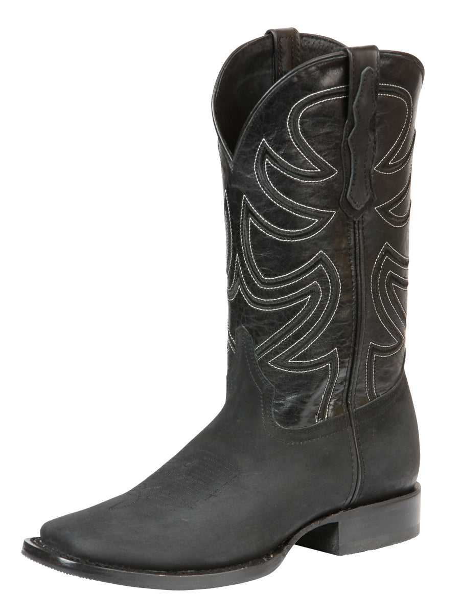 El General Men's Rodeo Boot, Nubuck Leather
- Black 45567