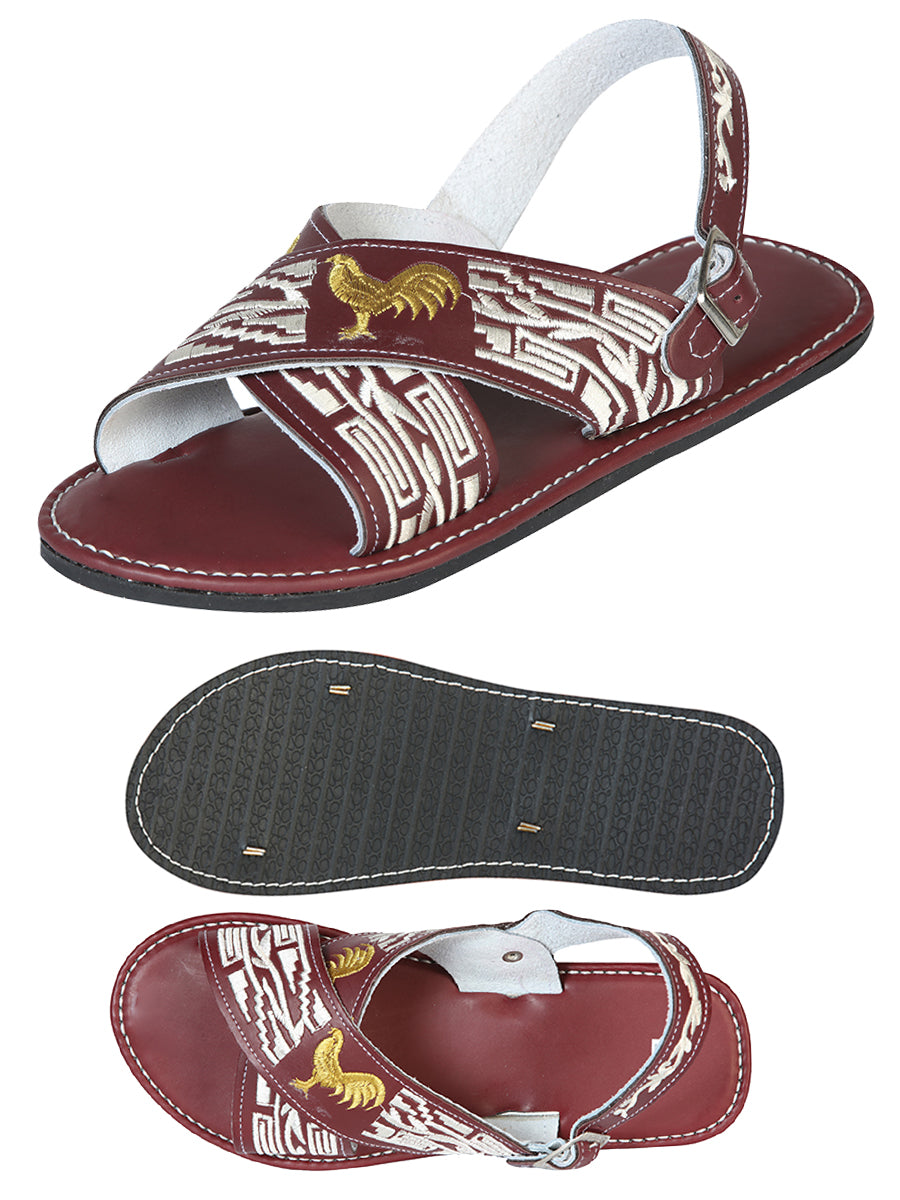 Mexican Artisan Sandals 50% Leather, 50% Synthetic Shedron 603791