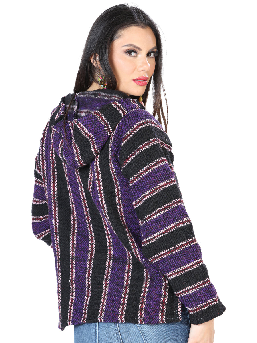 Artisanal Jerga Sweatshirt 100% Acrylan Multicolor 603853