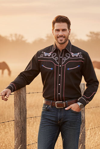 Men's Embroidered Shirt