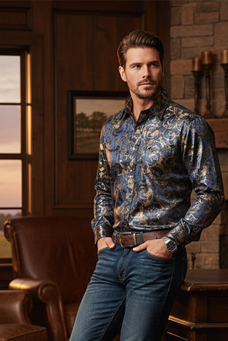 Men's Fashion Western Shirt
