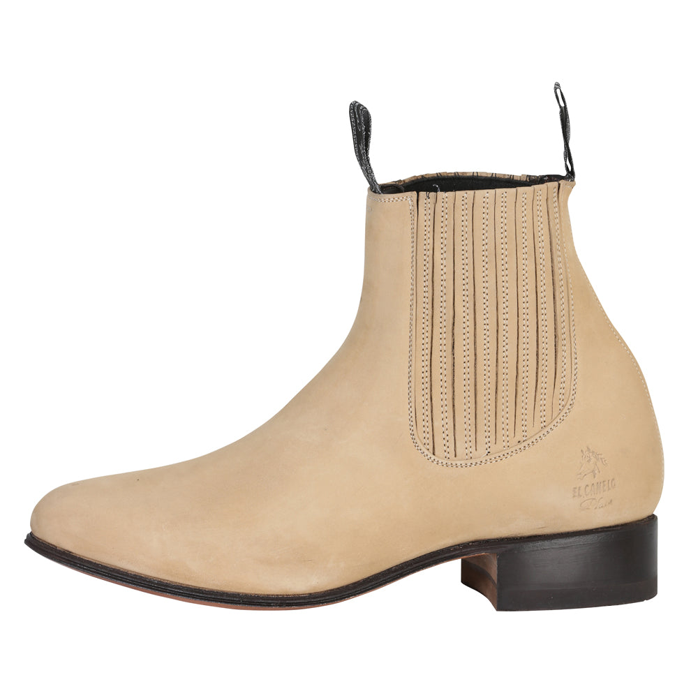 El Canelo - Charro Ankle Boot - Atlas Sand 228