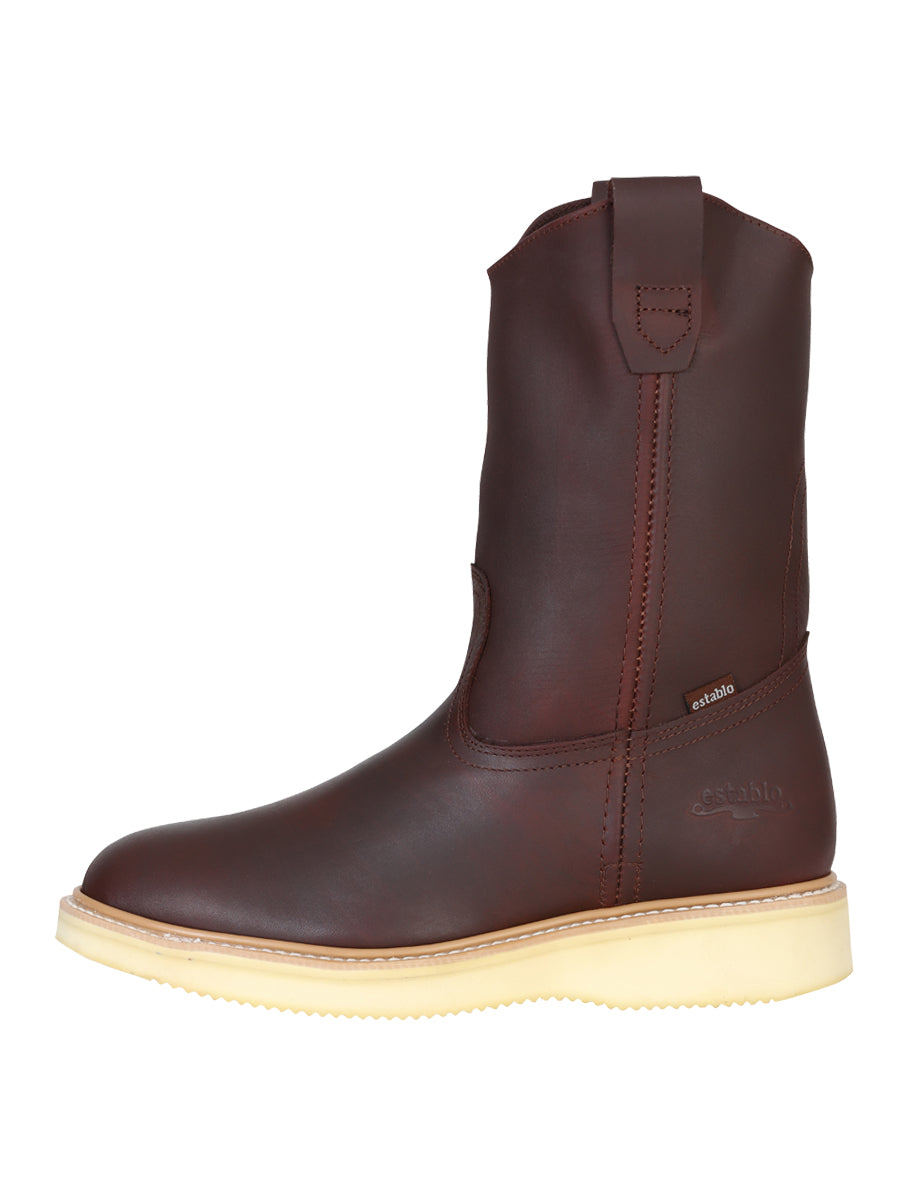 Establo Men's Work Boot Grasso Leather

 - Shedron 318