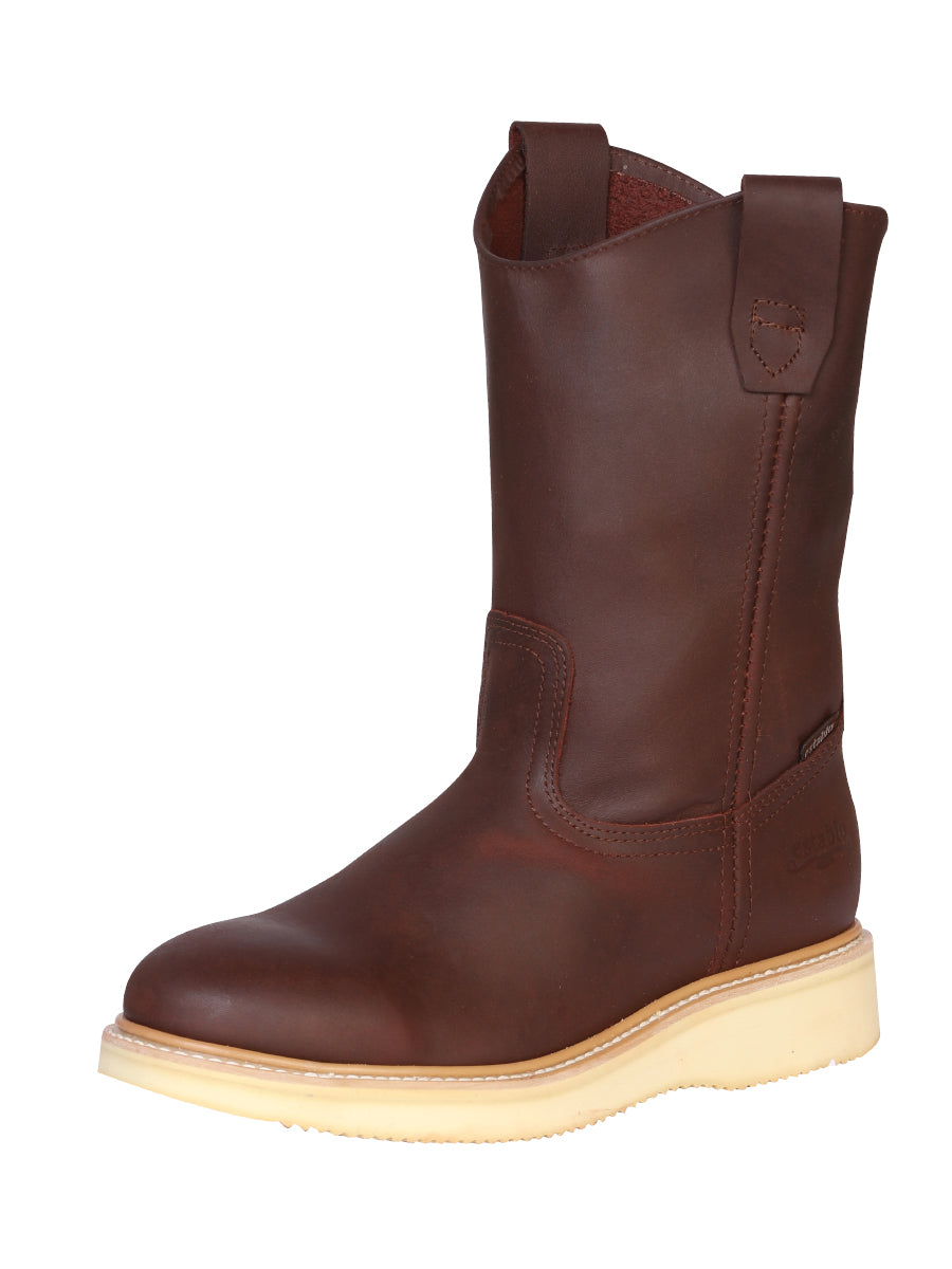 Establo Men's Work Boot Grasso Leather

 - Shedron 318