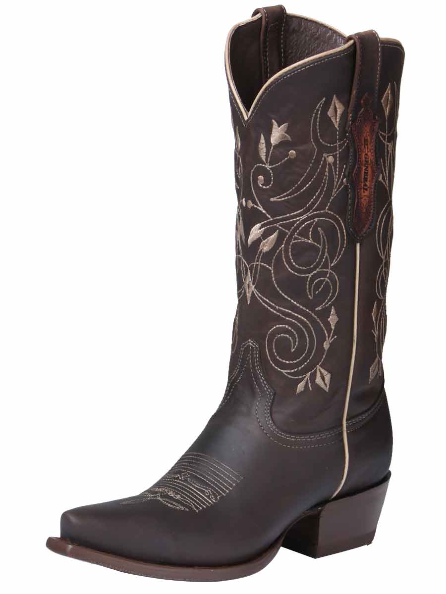 El General Women's Limited Edition Western Boot - Chocolate

 34511