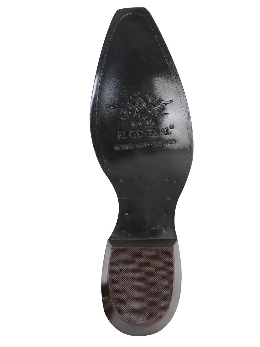 El General Limited Edition Western Boot - Nubuck Camel 34513