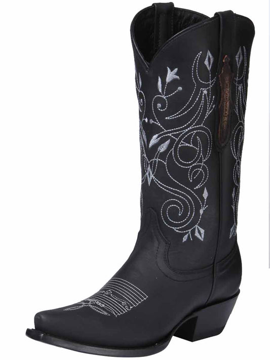 El General Women's Limited Edition Western Boot - Black

 34514