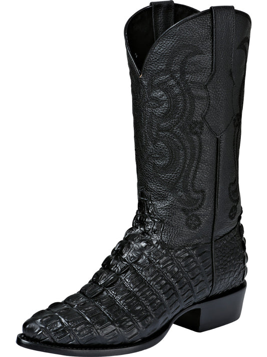 Cowboy boot El Senor de los Cielos - Caiman - Black 40842