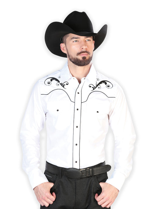 The Lord of the Heavens Embroidery Shirt White/Black 42957