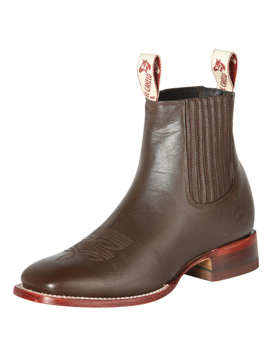 El Canelo Men's Fronterizo Ankle Boots - Ikon Brown 44241