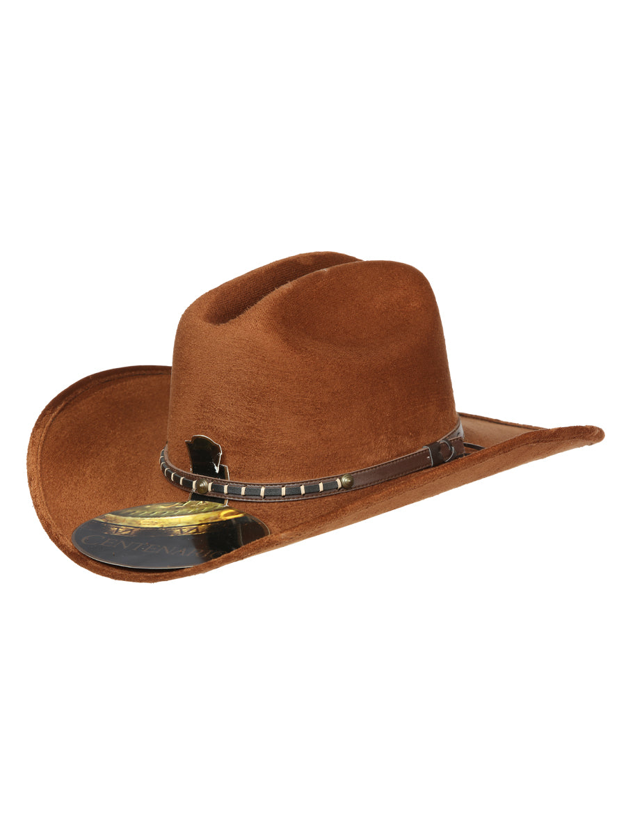 El General Suede Western Kids Hat Tobacco 44244