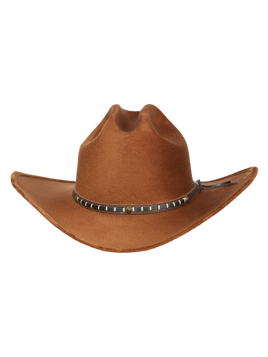 El General Suede Western Kids Hat Tobacco 44244