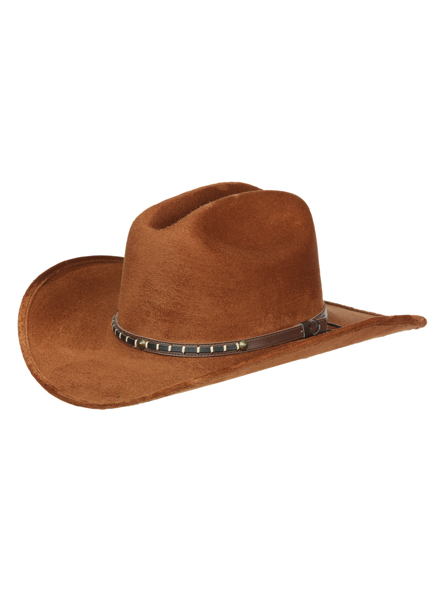 El General Suede Western Kids Hat Tobacco 44244