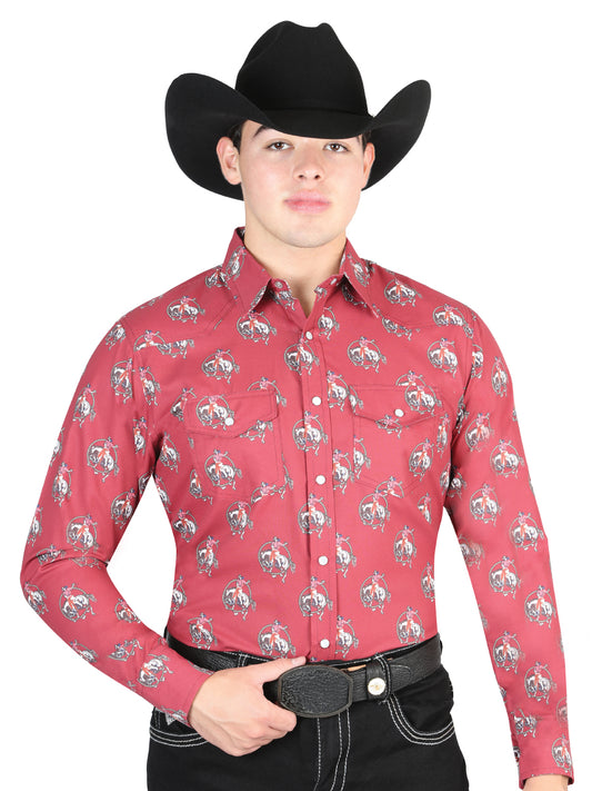 The General Red Western Shirt 44306