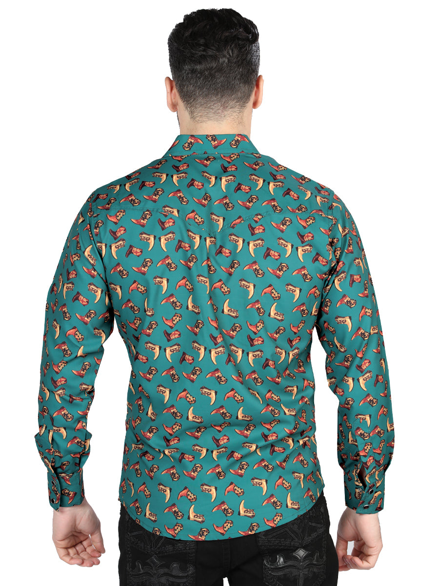 The General Western Shirt - Dark Blue 44319