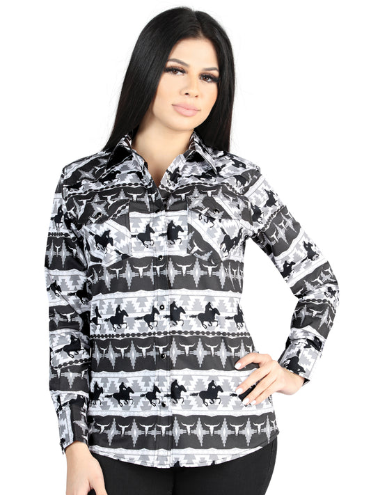 El General - Casual Long-Sleeve Shirt - Black 44479