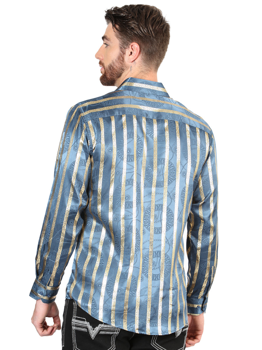 The General Teal Casual Long-Sleeve Shirt 44580