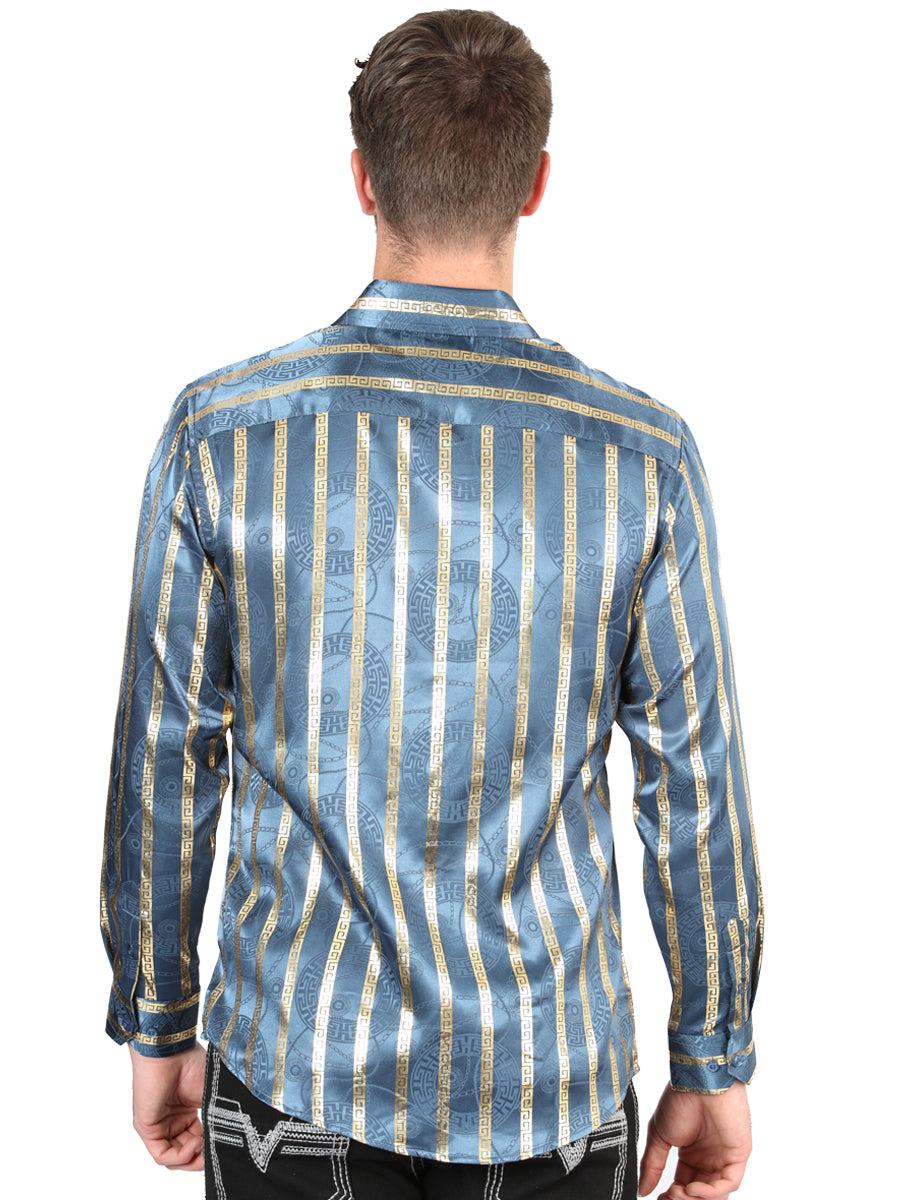 The General Teal Casual Long-Sleeve Shirt 44580