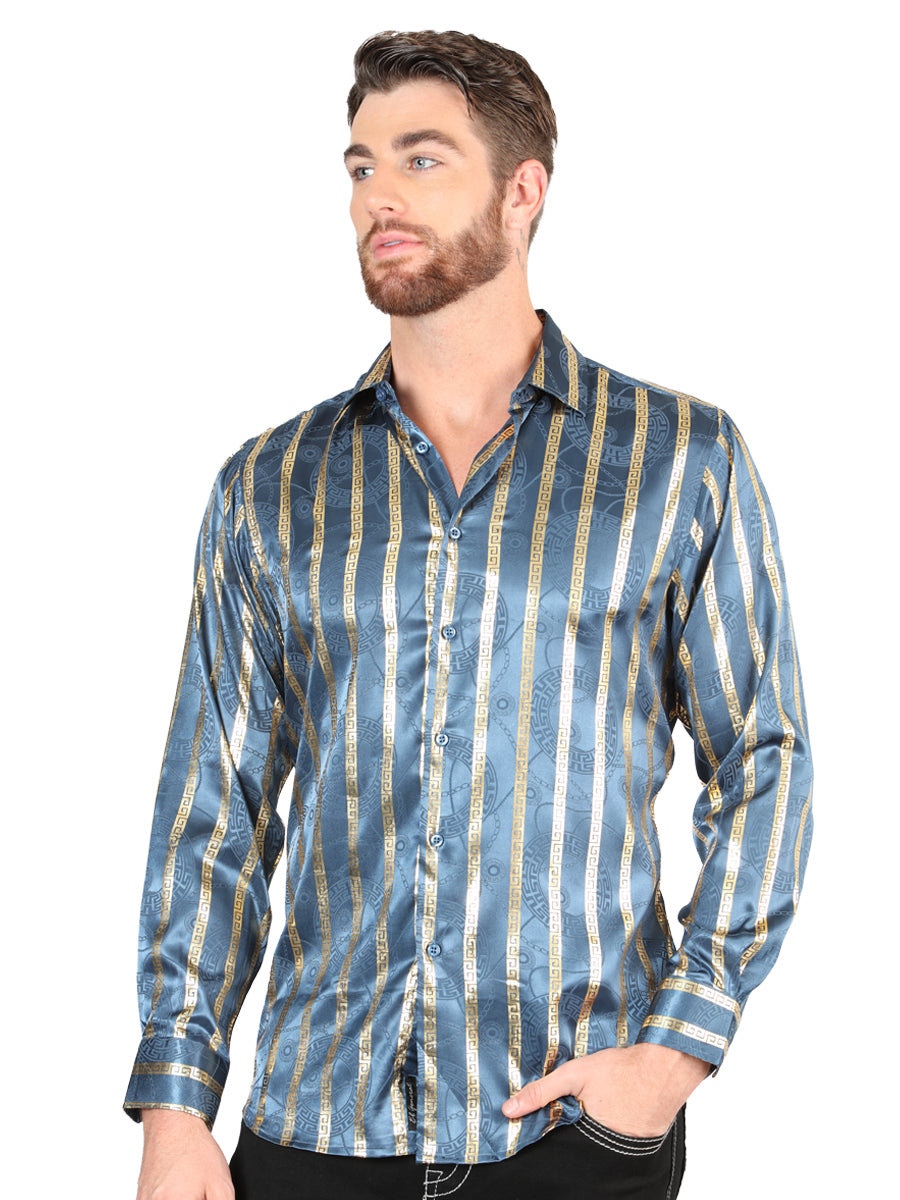 The General Teal Casual Long-Sleeve Shirt 44580