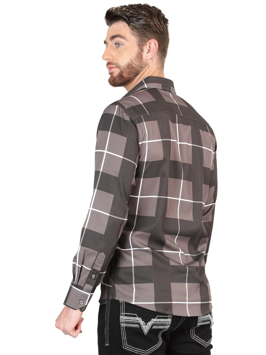 The General Grey Casual Long-Sleeve Shirt 44602