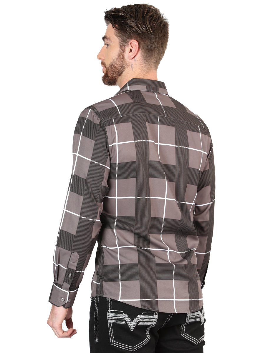 The General Grey Casual Long-Sleeve Shirt 44602