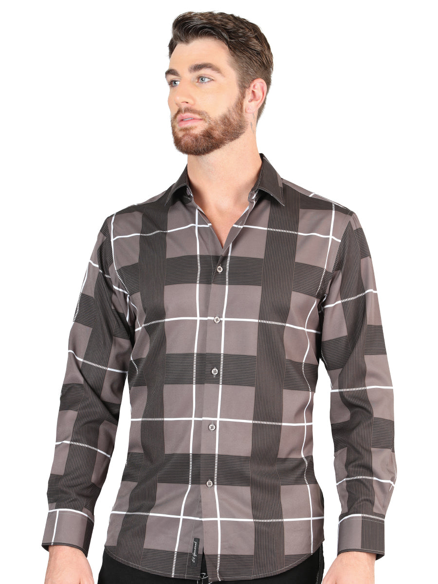 The General Grey Casual Long-Sleeve Shirt 44602