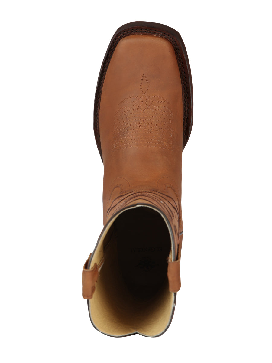 El General Rodeo Boot - Crazy Kansas - Honey 44657