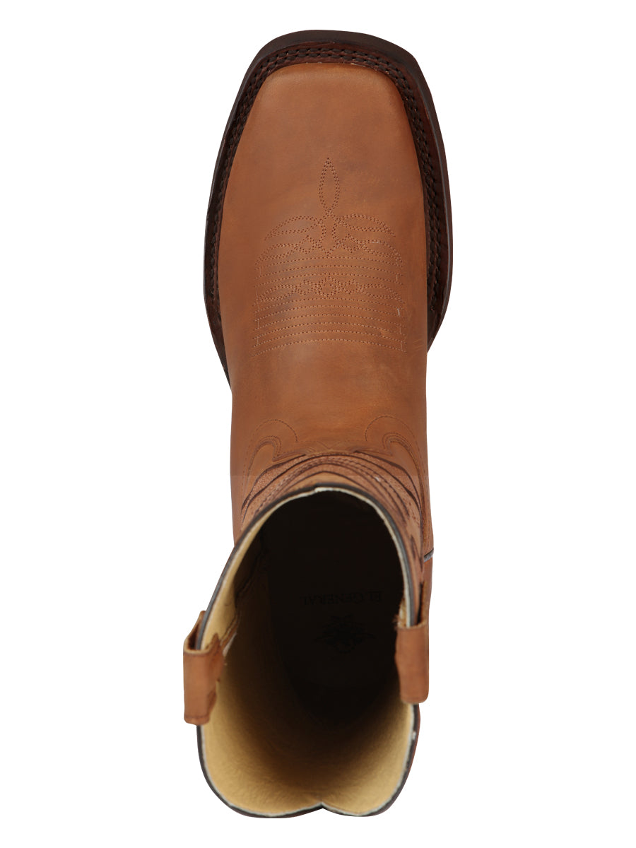 El General Rodeo Boot - Crazy Kansas - Honey 44657