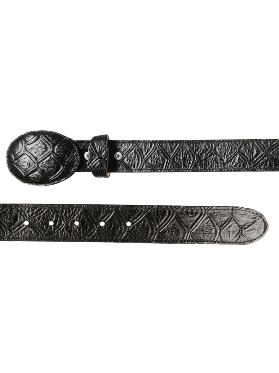 Cowboy Belt - El General - Imitation Pirarucu - Black 44667