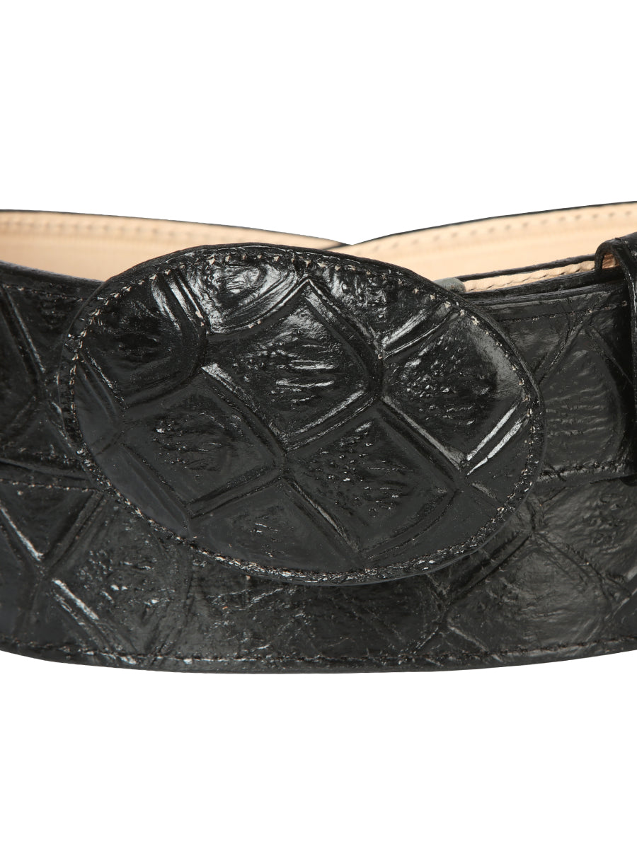 Cowboy Belt - El General - Imitation Pirarucu - Black 44667