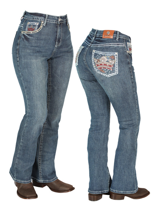 Women's Dark Blue Centenario Jeans 44962