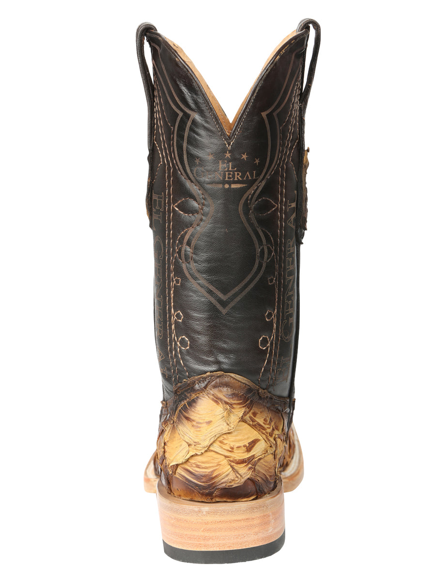 El General Men's Exotic Monster Fish Rodeo Cowboy Boots - Orix 45086
