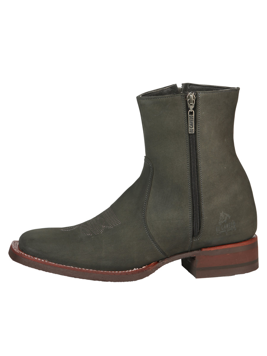 El Canelo Men's Ankle Boots - Suede Gray

 45213