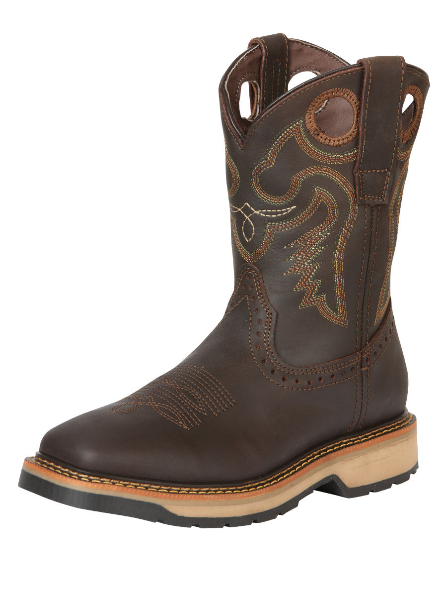 El General Men's Work Boot - Grasso Leather - Mocha

 45368