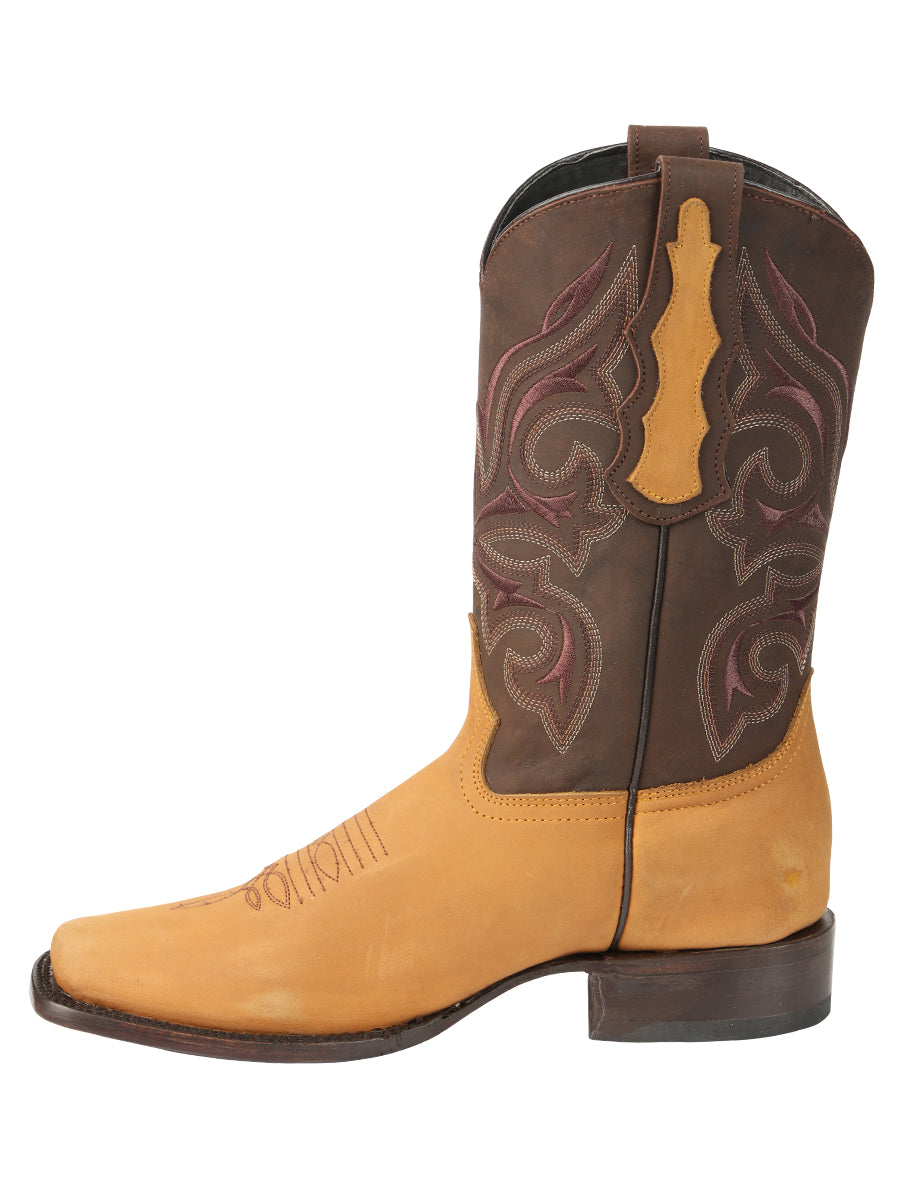 El General Men's Rodeo Boots - Papaya 45526