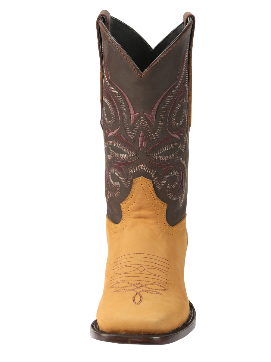 El General Men's Rodeo Boots - Papaya 45526