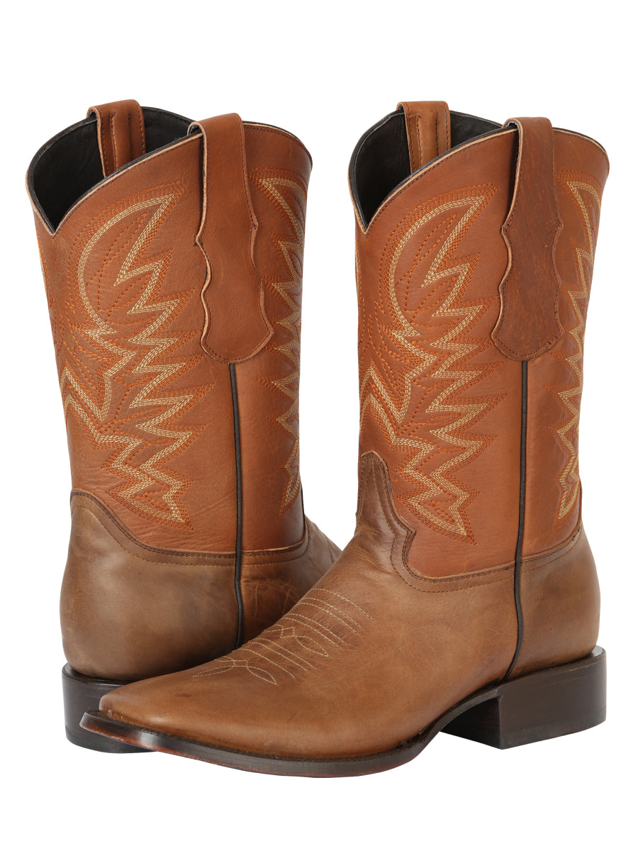 El General Men's Rodeo Boots - Brown 45580