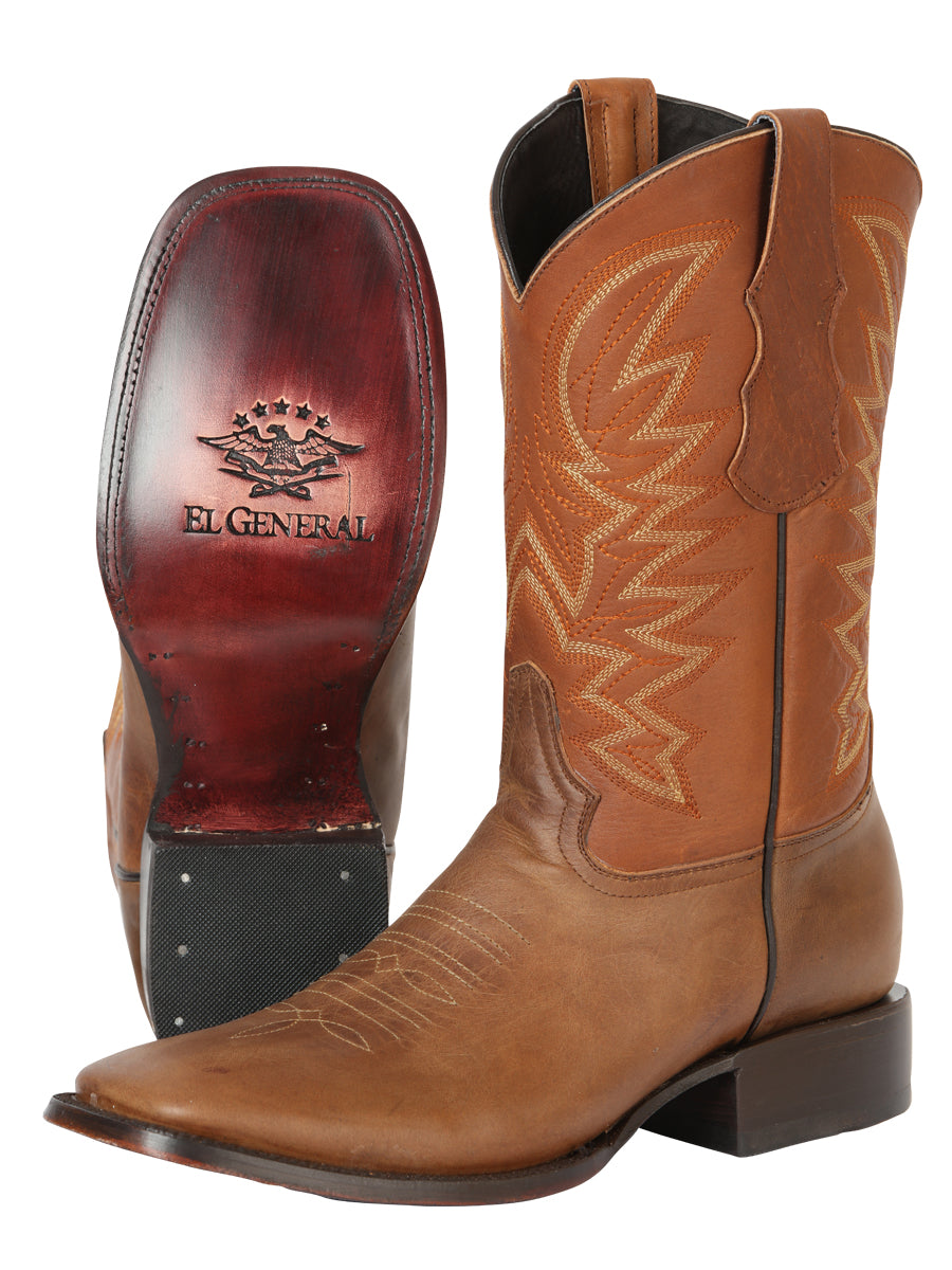 El General Men's Rodeo Boots - Brown 45580
