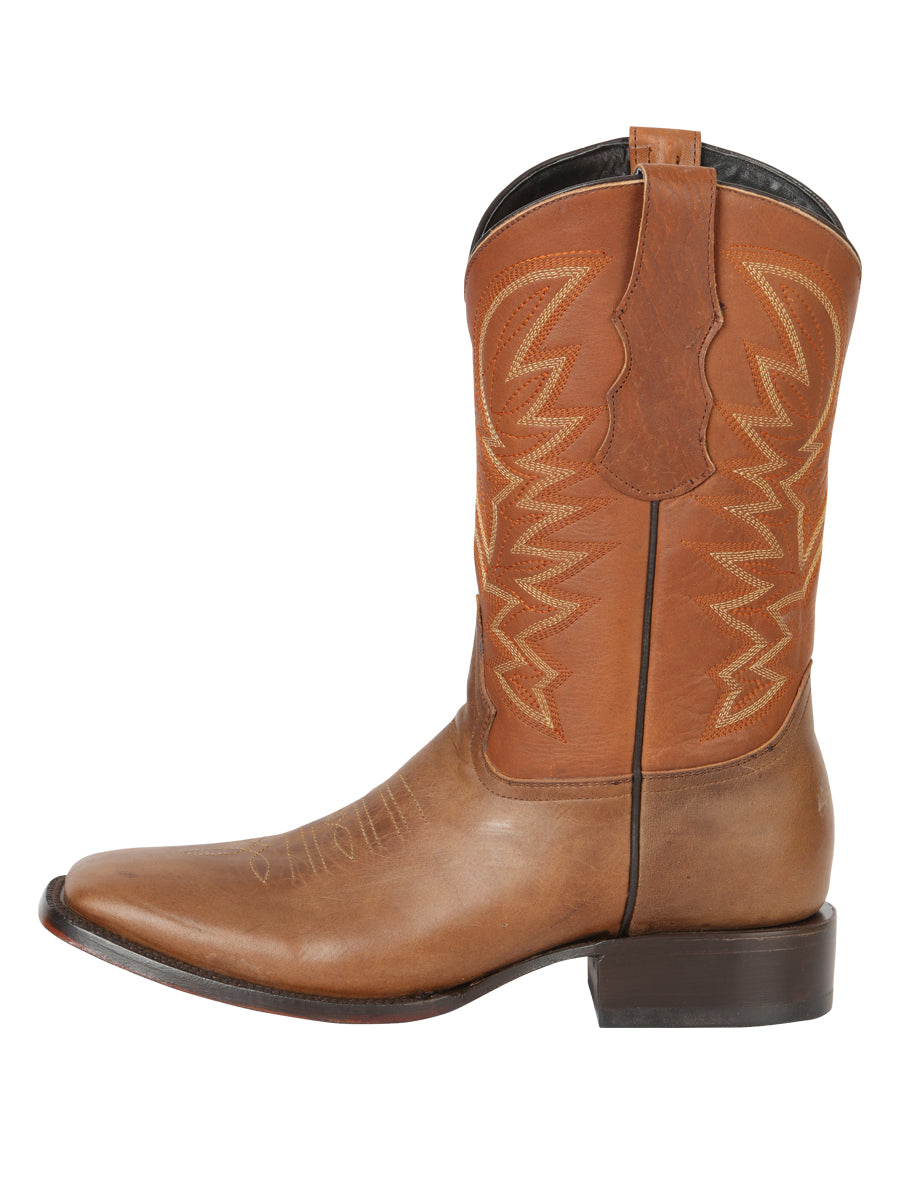 El General Men's Rodeo Boots - Brown 45580