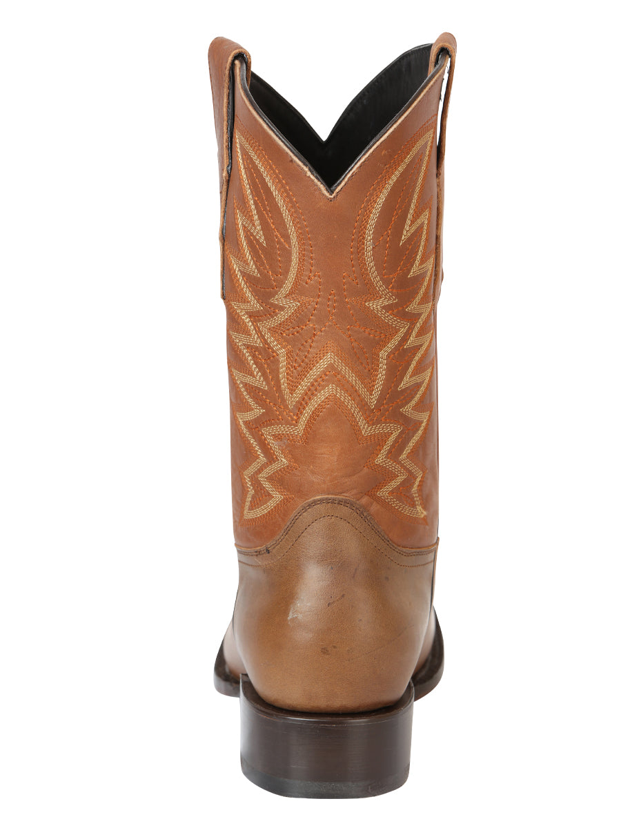 El General Men's Rodeo Boots - Brown 45580