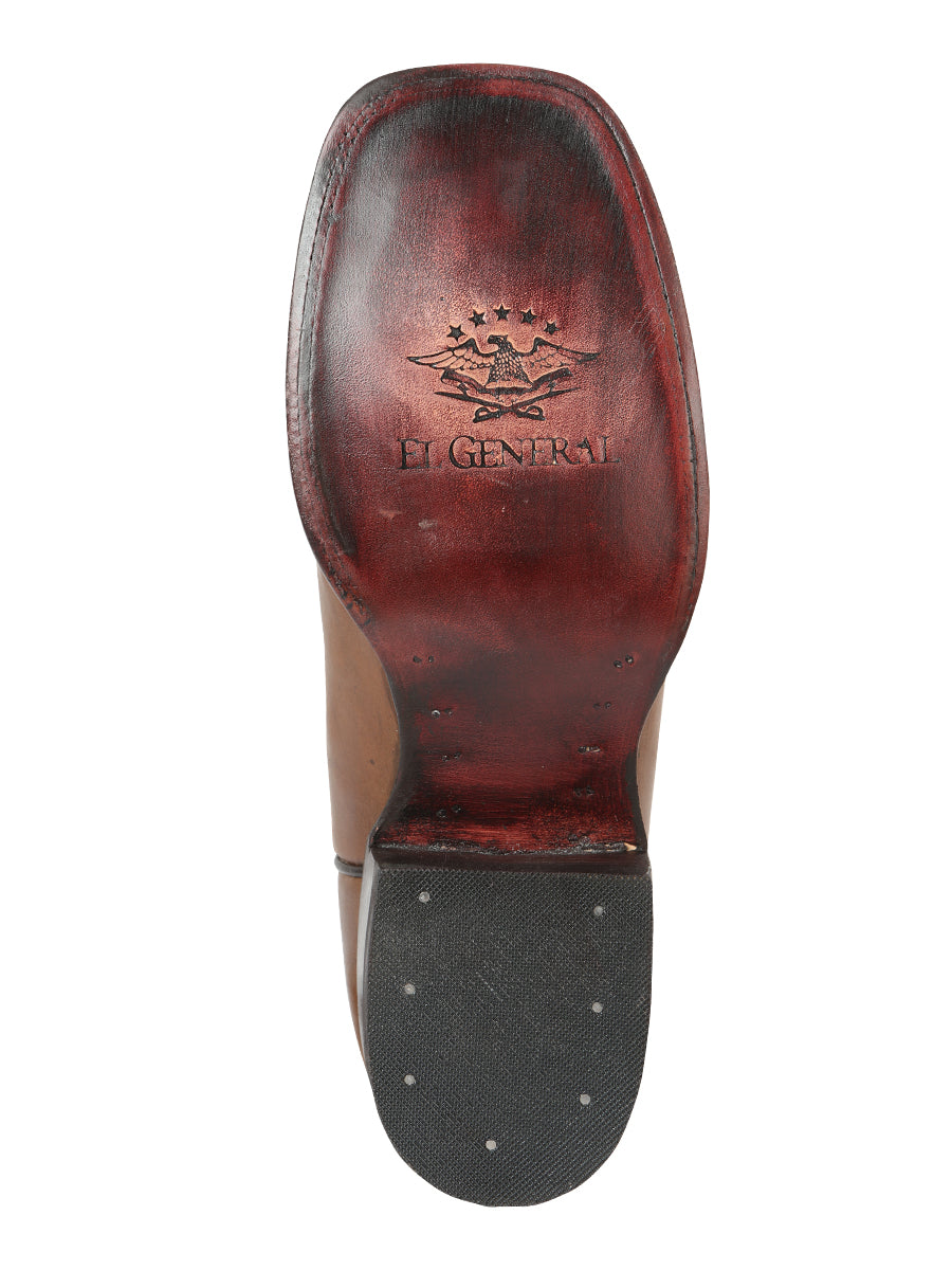 El General Men's Rodeo Boots - Brown 45580