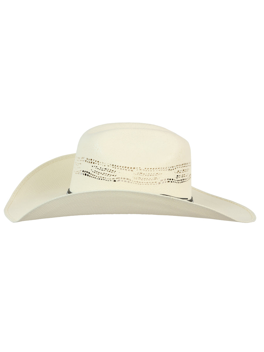 Men's El General 20X Palm Straw Western Hat - Bangora Toro 45763