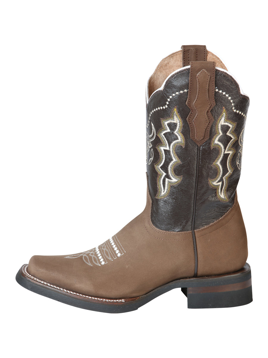 El General Rodeo Boot - Camel Nubuck 51113