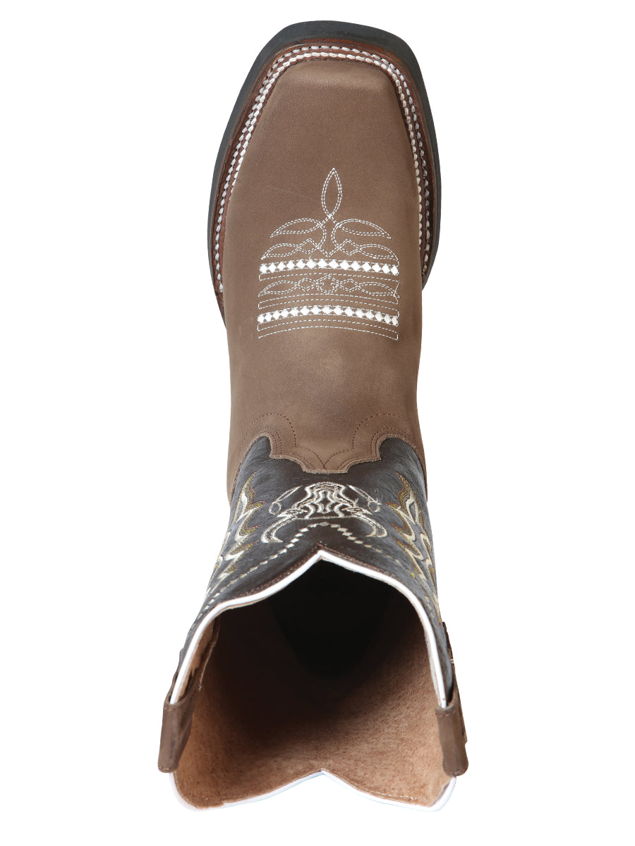 El General Rodeo Boot - Camel Nubuck 51113